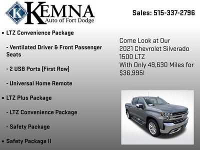 2021 Chevrolet Silverado 1500 LTZ