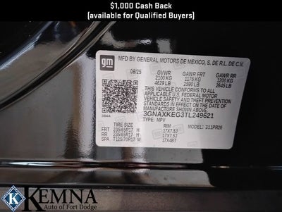 2026 Chevrolet Equinox ACTIV