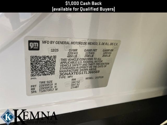 2026 Chevrolet Equinox RS