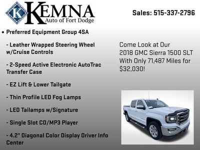2018 GMC Sierra 1500 SLT