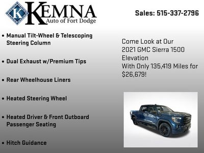 2021 GMC Sierra 1500 Elevation