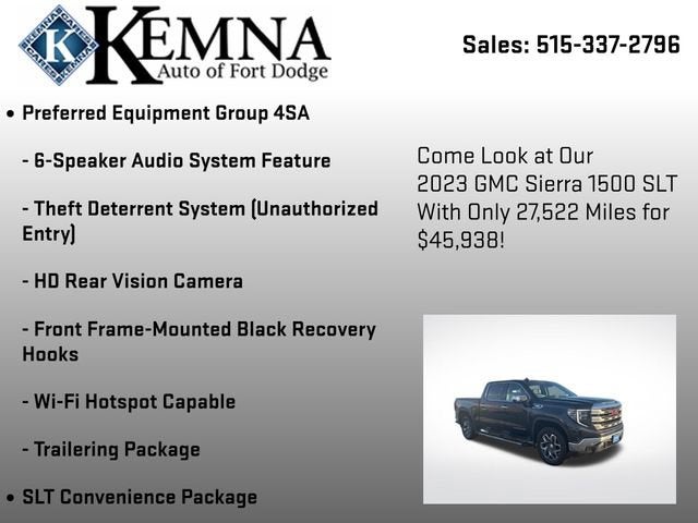 2023 GMC Sierra 1500 SLT