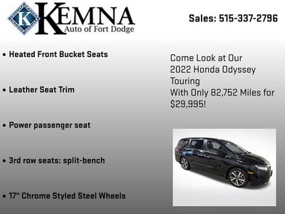 2022 Honda Odyssey Touring