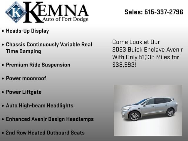 2023 Buick Enclave Avenir