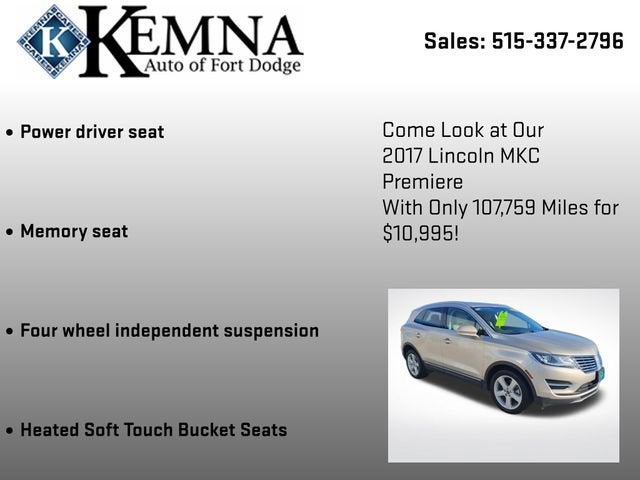 2017 Lincoln MKC Premiere