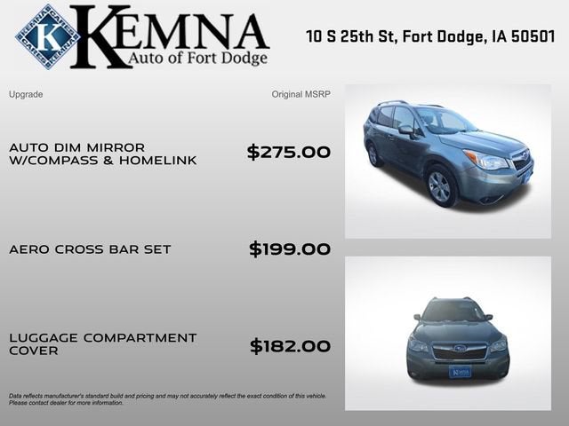 2015 Subaru Forester 2.5i Limited