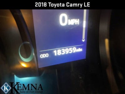 2018 Toyota Camry XLE