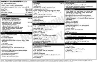 2025 Buick Envista Preferred
