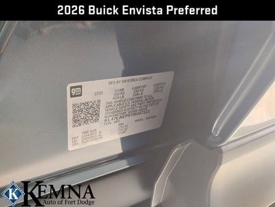 2026 Buick Envista Preferred
