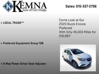 2020 Buick Encore Preferred