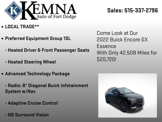 2022 Buick Encore GX Essence