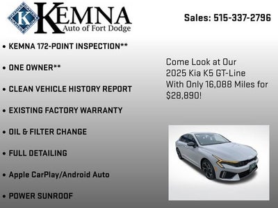 2025 Kia K5 GT-Line