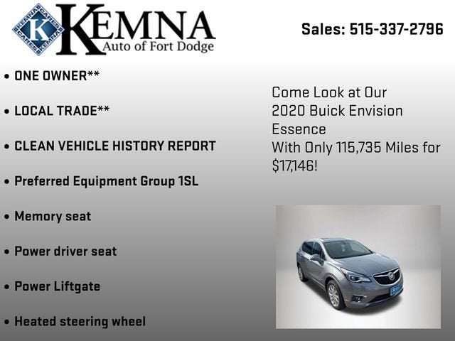 2020 Buick Envision Essence