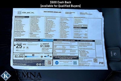 2026 Buick Envision Avenir