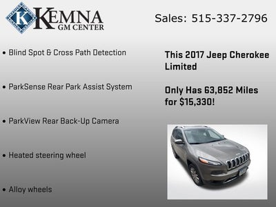 2017 Jeep Cherokee Limited 4x4