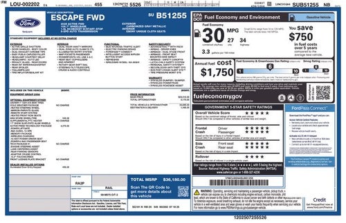 2025 Ford Escape Active