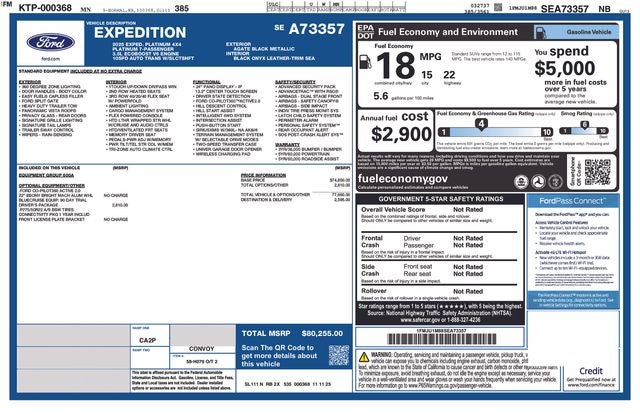 2025 Ford Expedition Platinum