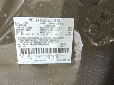 2026 Ford Explorer ST-Line