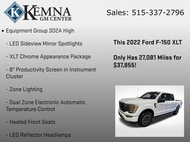2022 Ford F-150 XLT