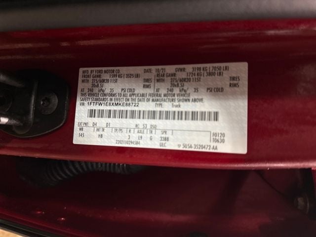 2021 Ford F-150 LARIAT