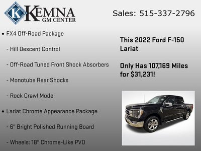 2022 Ford F-150 LARIAT