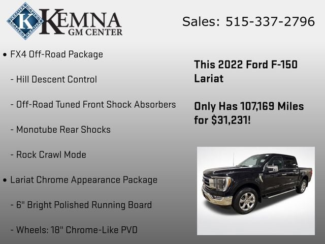 2022 Ford F-150 LARIAT