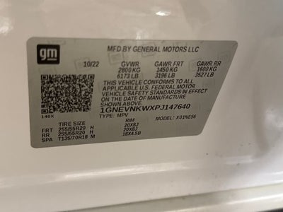 2023 Chevrolet Traverse AWD High Country