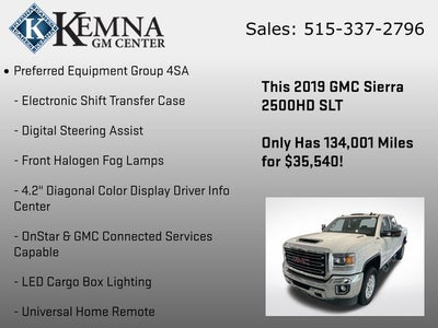 2019 GMC Sierra 2500HD SLT