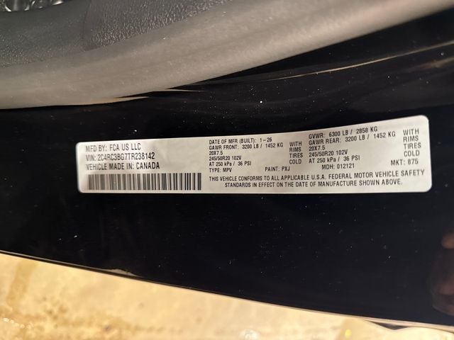 2026 Chrysler Pacifica PACIFICA SELECT AWD