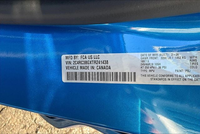 2026 Chrysler Pacifica PACIFICA SELECT AWD