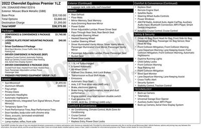 2022 Chevrolet Equinox AWD Premier
