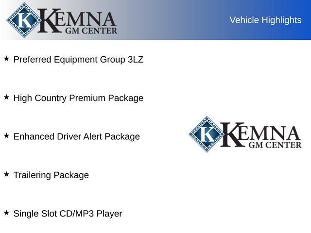 2016 Chevrolet Silverado 1500 High Country