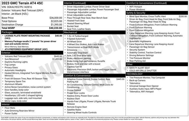 2023 GMC Terrain AWD AT4