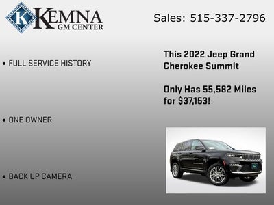 2022 Jeep Grand Cherokee Summit