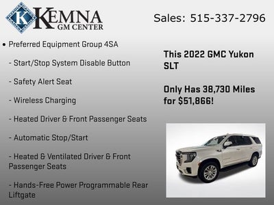 2022 GMC Yukon SLT