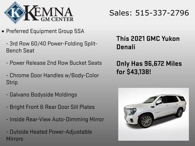 2021 GMC Yukon Denali