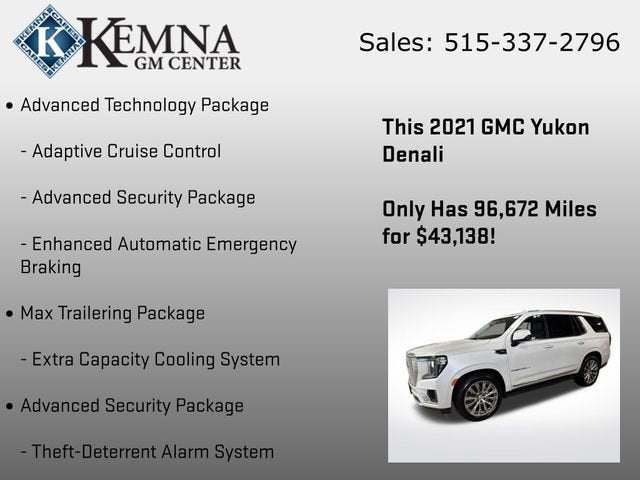 2021 GMC Yukon Denali