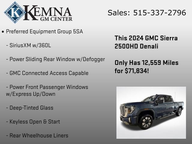 2024 GMC Sierra 2500 HD Denali