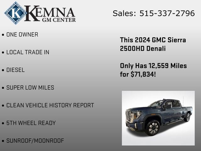 2024 GMC Sierra 2500 HD Denali