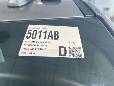 2025 GMC Sierra 2500 HD SLT