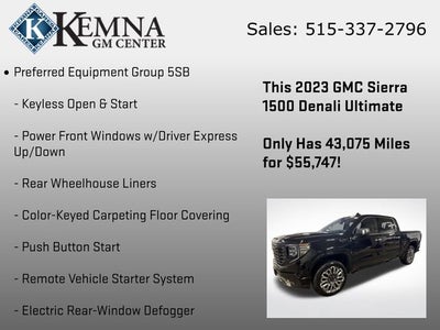 2023 GMC Sierra 1500 Denali Ultimate