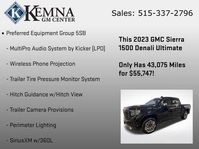 2023 GMC Sierra 1500 Denali Ultimate