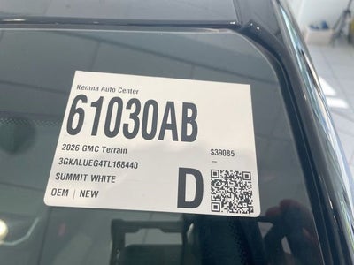 2026 GMC Terrain Elevation