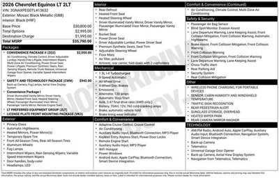 2026 Chevrolet Equinox LT