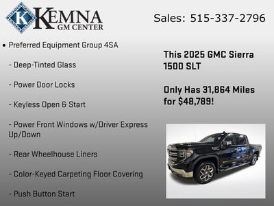 2025 GMC Sierra 1500 SLT