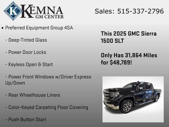 2025 GMC Sierra 1500 SLT