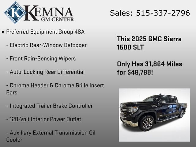 2025 GMC Sierra 1500 SLT