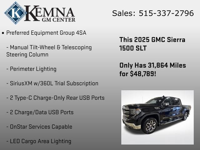 2025 GMC Sierra 1500 SLT