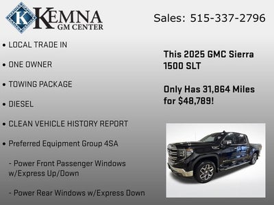 2025 GMC Sierra 1500 SLT