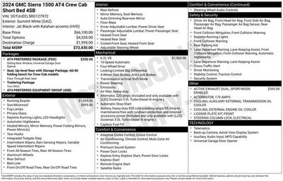 2024 GMC Sierra 1500 AT4